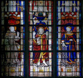 Saint Bernardin de Sienne - Le Christ qui montre ses plaies - Saint Laurent